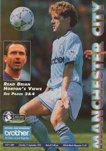 Manchester City v Queens Park Rangers 1993/94